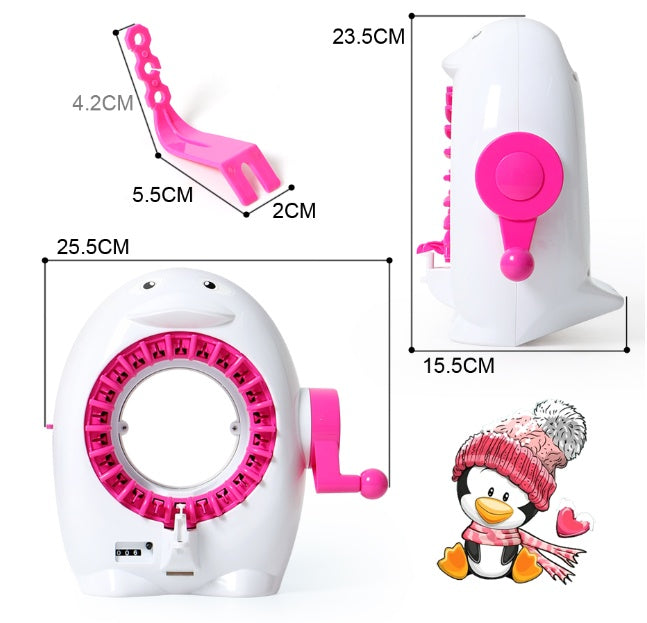 Penguin Knitting Machine