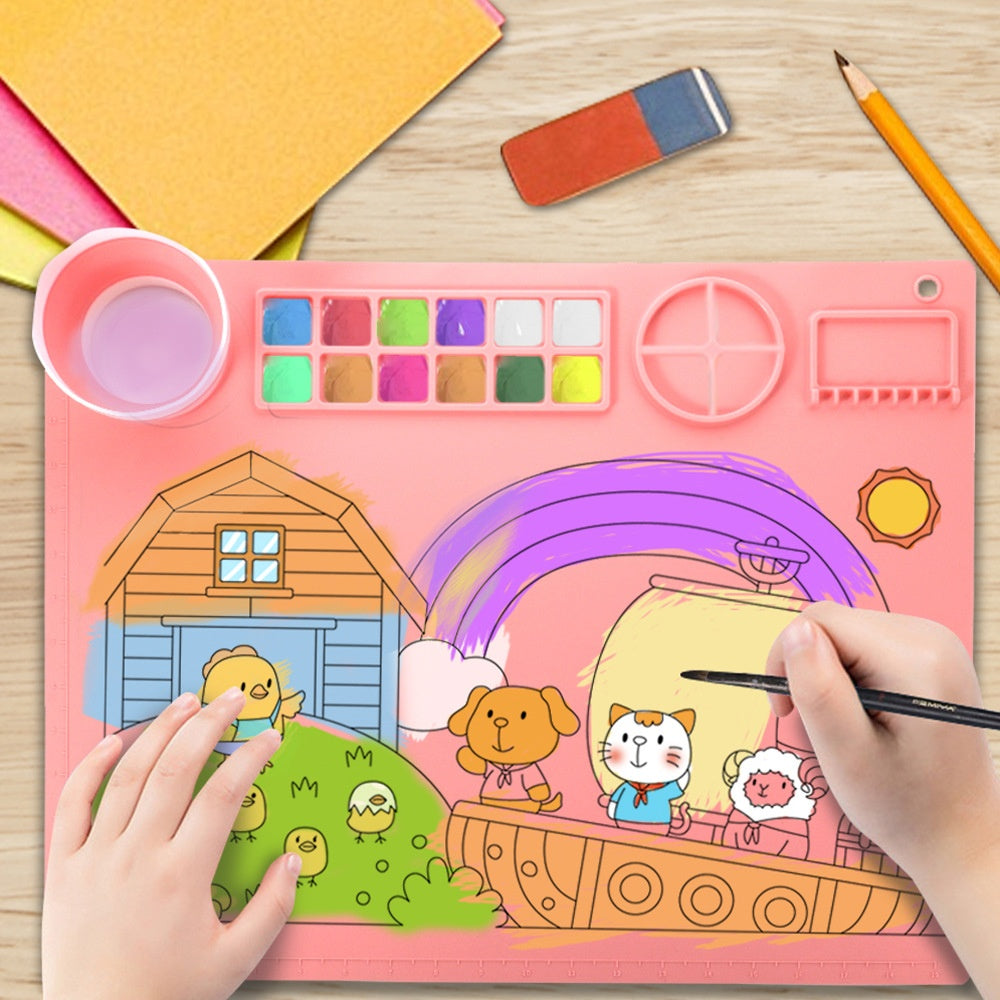 Child's Silicone Painting Mat