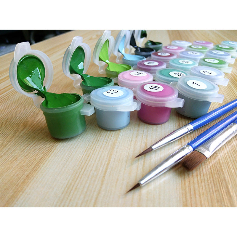 DIY Oil Painting By Numbers