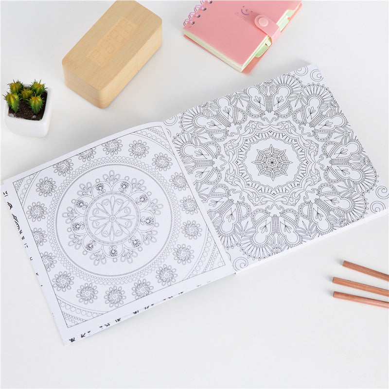 Zen Mandalas Coloring Book