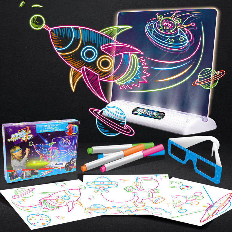 Magic 3D LED Drawing Board