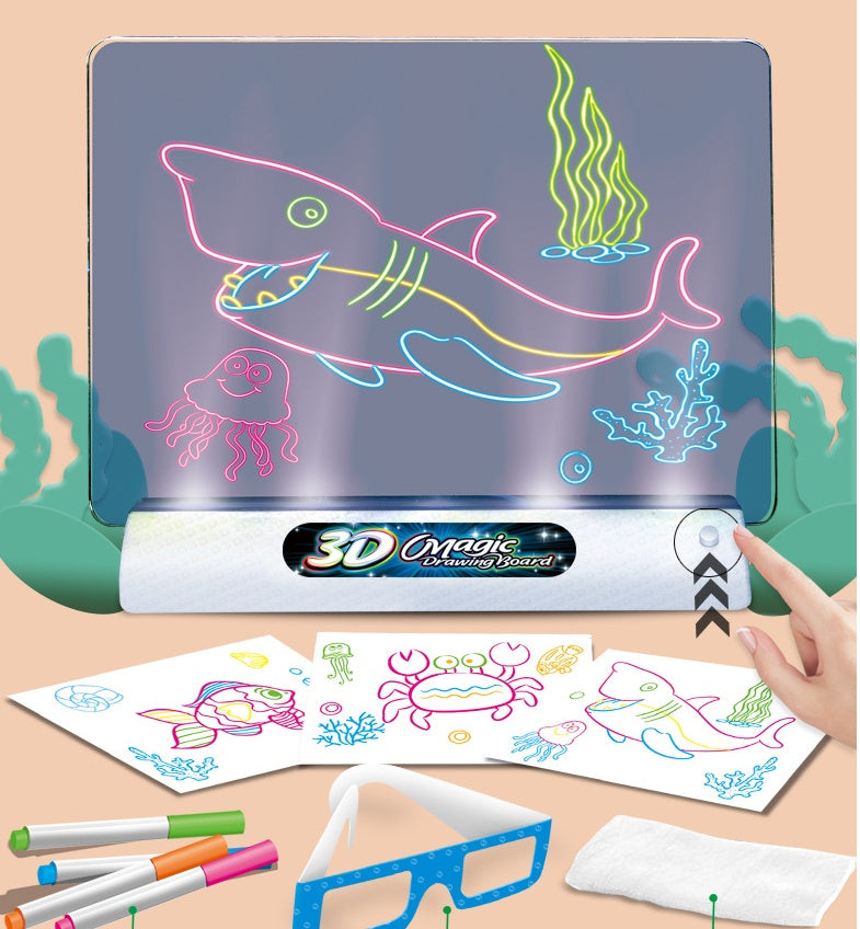 Magic 3D LED Drawing Board
