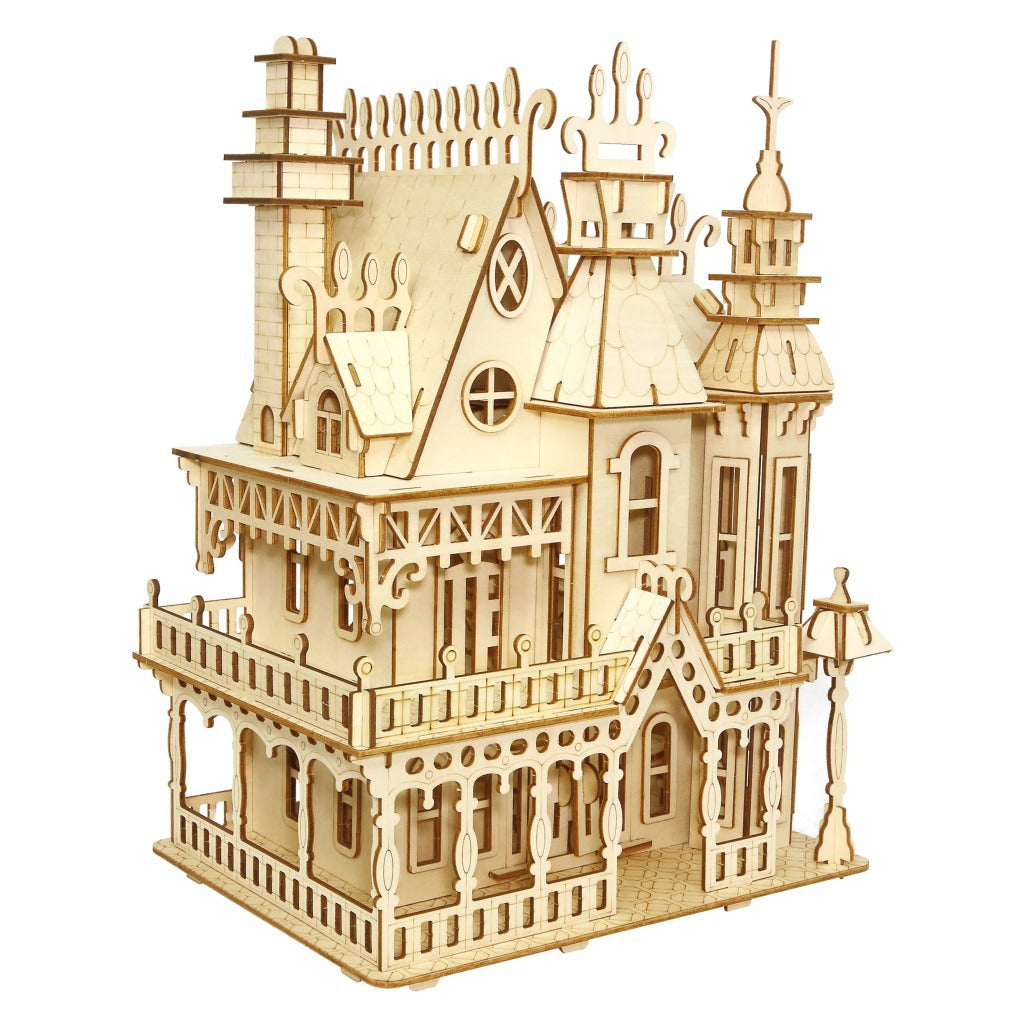 3D Wooden Doll House Puzzle