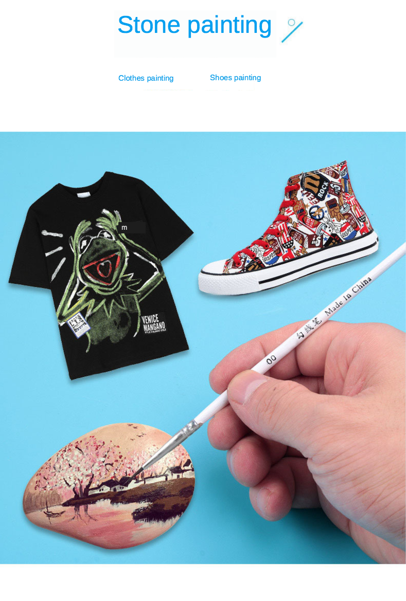 Watercolor Pen Oil Paint Brush Art Supplies