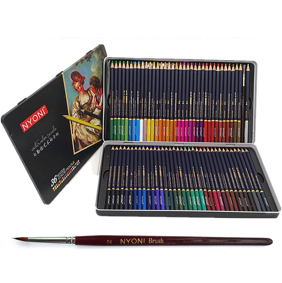 Water Soluble Colored Pencil Set