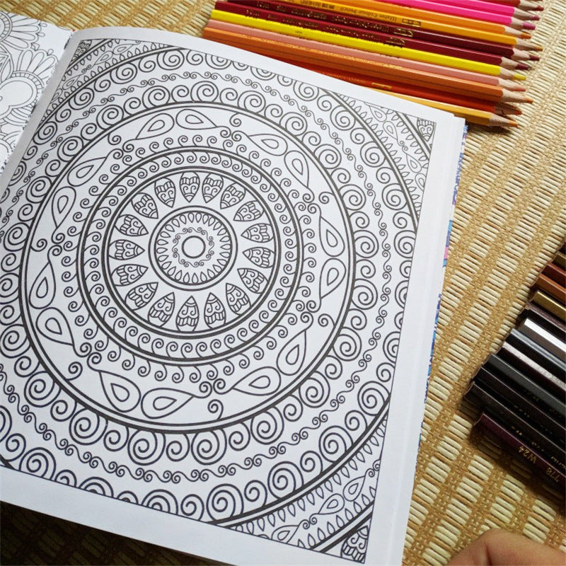 Zen Mandalas Coloring Book