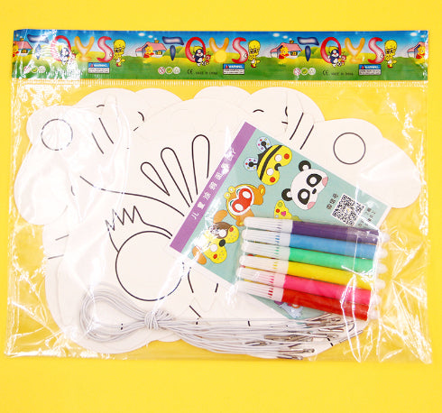 Hand Drawn Child's Paper Mask