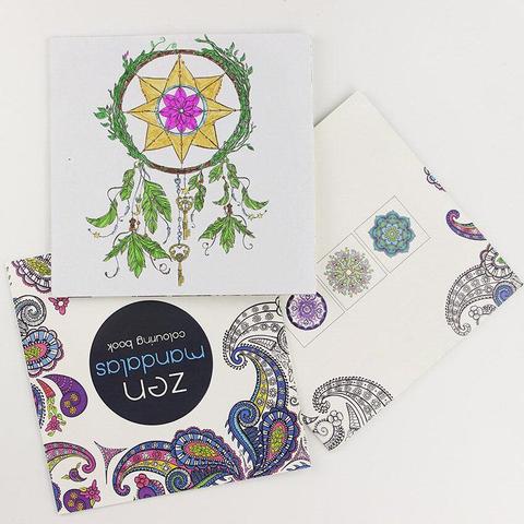 Adult Coloring Book - Mandalas
